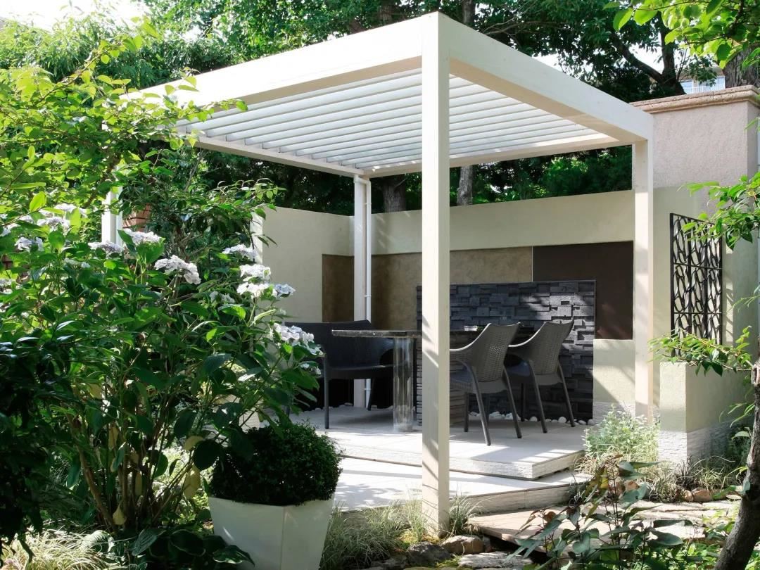 Outside Pergola