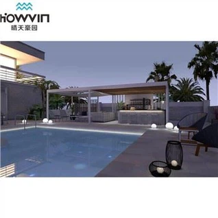 سایبان جمع شونده ضد آب آلاچیق